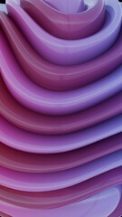 Poster - Abstract Sculptural Form in Glass: A Study in Color and Reflection