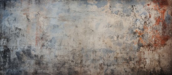 Canvas Print - Texture of a grunge wall background with copy space image.