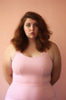 © design - 女, 女性, 肥満, 太った女性, 多様性, ピンク, モデル, 美しい女性, women, female, obese, fat women, diversity, pink, model, beautiful women