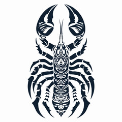 Wall Mural - Scorpion Tribal Tattoo