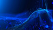 © W - Circular technology background