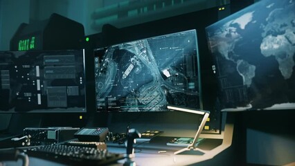 Surveillance tracking software searching for the criminals in the city. Tracking surveillance scanner collecting criminals intelligence. Surveillance tracking program locating the criminals on a ship.