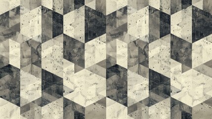 Wall Mural - Classic and contemporary geometric textures repeating pattern