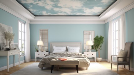 Wall Mural - modern living room