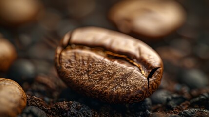 Poster - The detailed coffee bean