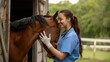 © Studio Nova - The veterinarian with horse