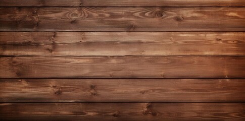Poster - wood texture planks on a wooden wall