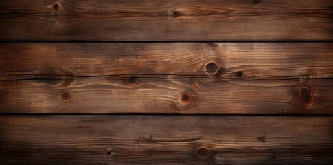 Wall Mural - wood desk textured with wooden planks on a dark wooden background