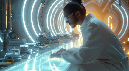 Poster - Innovating a revolutionary new technology is the task of a scientist. Generative AI.