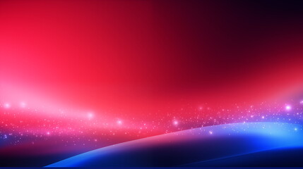 Wall Mural - bokeh background with red and blue color particle, blur light color background and wallpaper, modern and trendy background