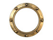 © Medard - Boat ship porthole isolated on transparent background