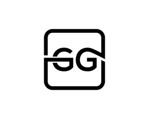 Wall Mural - gg logo