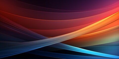 Aufkleber - Multiple soft colour geometric background with wave