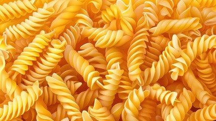 Wall Mural - A photo of a pile of cooked pasta from different shapes and colors
