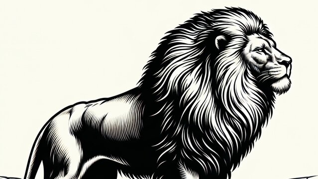 Coloring page of Lion
