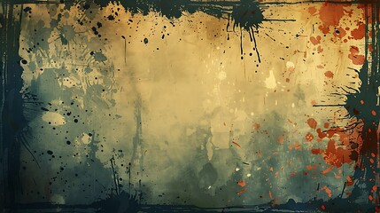 banner with an abstract grunge background