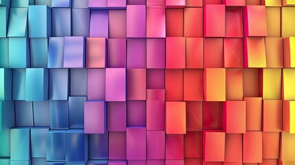 pixels gradient rainbow
