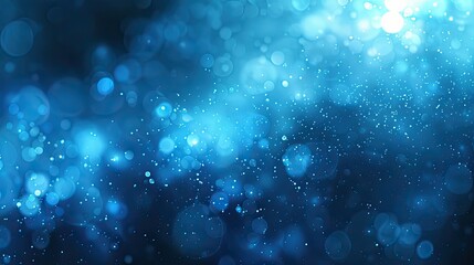 Wall Mural - corporate background, lovely blue gradient, beautiful big and soft bokeh, blurry, polished, soft 