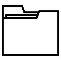 Sticker - folder icon 