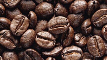 Beans of coffee