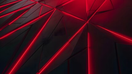 red tech background