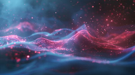 Wall Mural - data stream concept abstract background