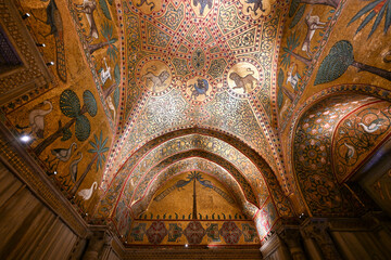 Canvas Print - Palatine Chapel - Palermo, Italy