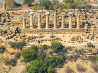 Poster - Valley of the Temples - Agrigento, Sicily, Italy