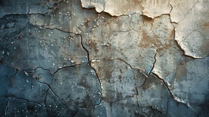 Wall Mural - The Cracked Wall Backgrounds