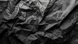 © tanibond - Crumpled dark paper background illustration generared by ai