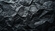 © tanibond - Crumpled dark paper background illustration generared by ai