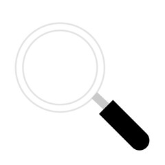 Canvas Print - magnifying glass icon