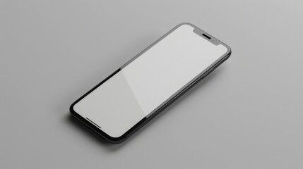 Smartphone mock up illustration generated by ai