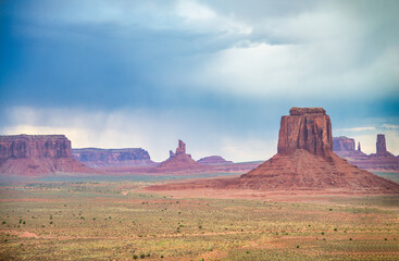 Sticker - Amazing view of Monument Valley Buttes in Arizona