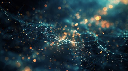 Abstract illustration of network technology