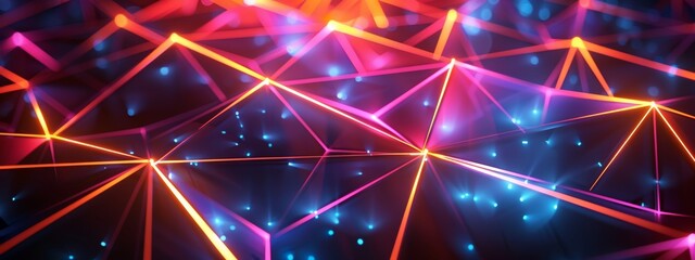 Abstract illustration of network technology