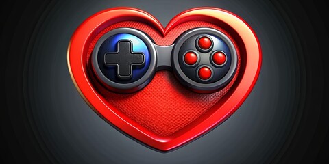 heart with background