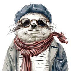 Sloth nautical fashion