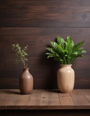 Wall Mural - herbs in a pot