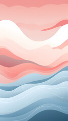 Wall Mural - Soft waves