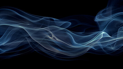 Blue smoke texture on dark background, abstract magic swirl of steam,beautiful abstract wave technology background with blue light, digital wave effect,Abstract Light blue smoke on black background
