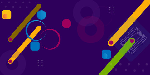 Geometric shapes abstract background geometry shine, Vector graphic design banner pattern presentation background. 