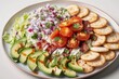 © Mayatnikstudio - Tasty BLAT Dip with Avocado, Sour Cream, and Red Onion