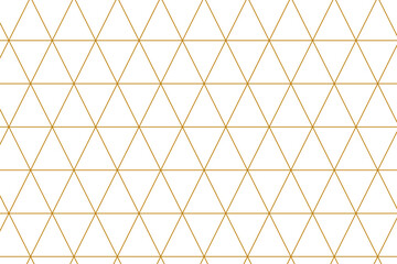 Poster - Gold triangle patterned background design element