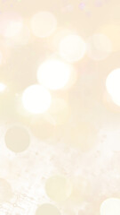 Sticker - Shiny gold festive bokeh png transparent background