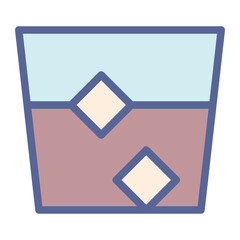 Sticker - Whiskey Glass Icon