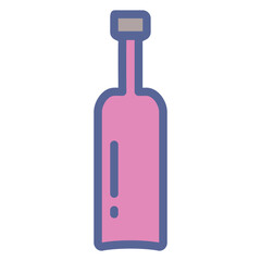 Sticker - Wine Bottle Icon