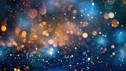 abstract sparkles from magic wund, minimalistic background 