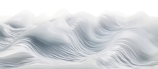 Poster - white foam of the sea. Creative banner. Copyspace image