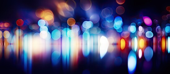 Aufkleber - Black light streaks are caused by vertical blinds Capture images at a reasonable distance Create bokeh images with a range of light colors different shallow beautiful. Creative banner. Copyspace image